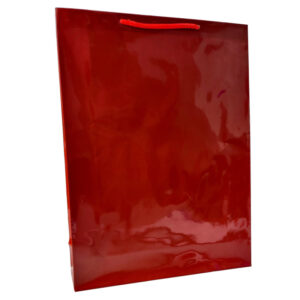 Torby papierowe Laminowane Premium 30x9x40 cm (A3) - CZERWONE - 10 szt. - obrazek 1