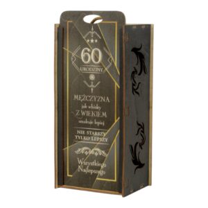Pudełko Box Urodzinowy na Whisky - 60 Urodziny - obrazek 1